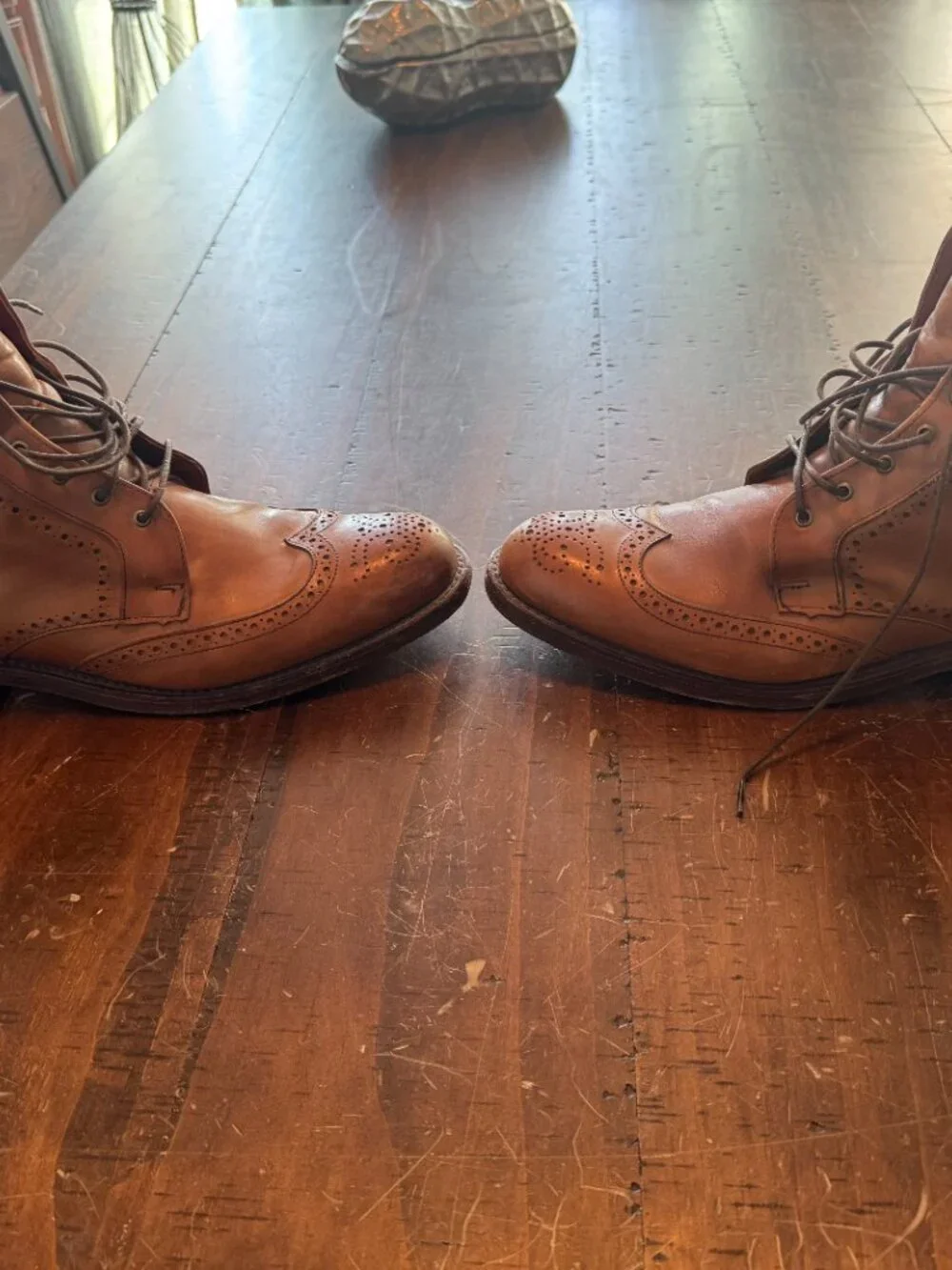Allen Edmonds Dalton Wingtip Boots Size 10 D